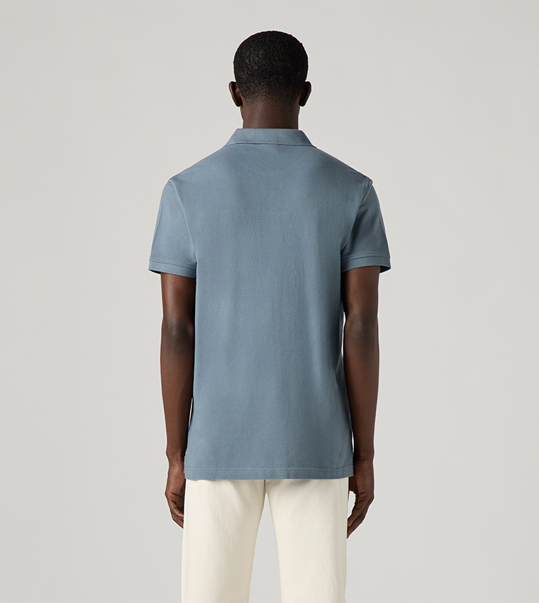 Logo Detail Short Sleeves Polo T-Shirt