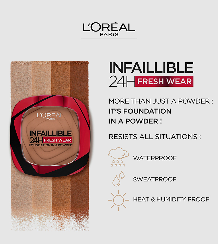 Infaillible 24H Fresh Wear Foundation In A Powder 55g