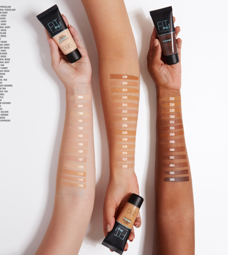 Fit Me Matte and Poreless Foundation 220 Natural Beige