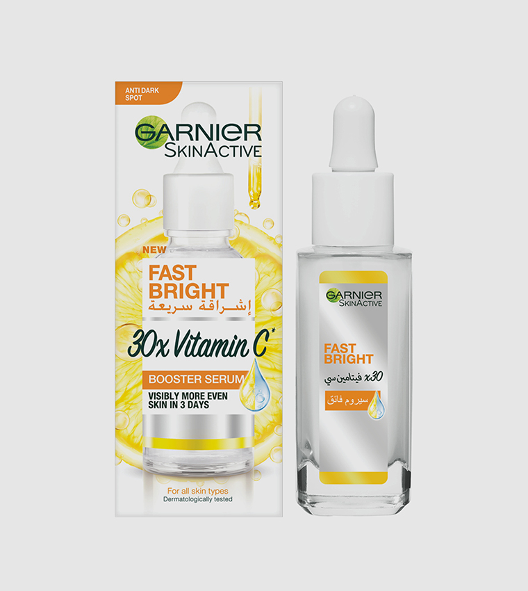 Skin Active Fast Bright 30X Vitamin C Anti Dark Spot Serum 30ml