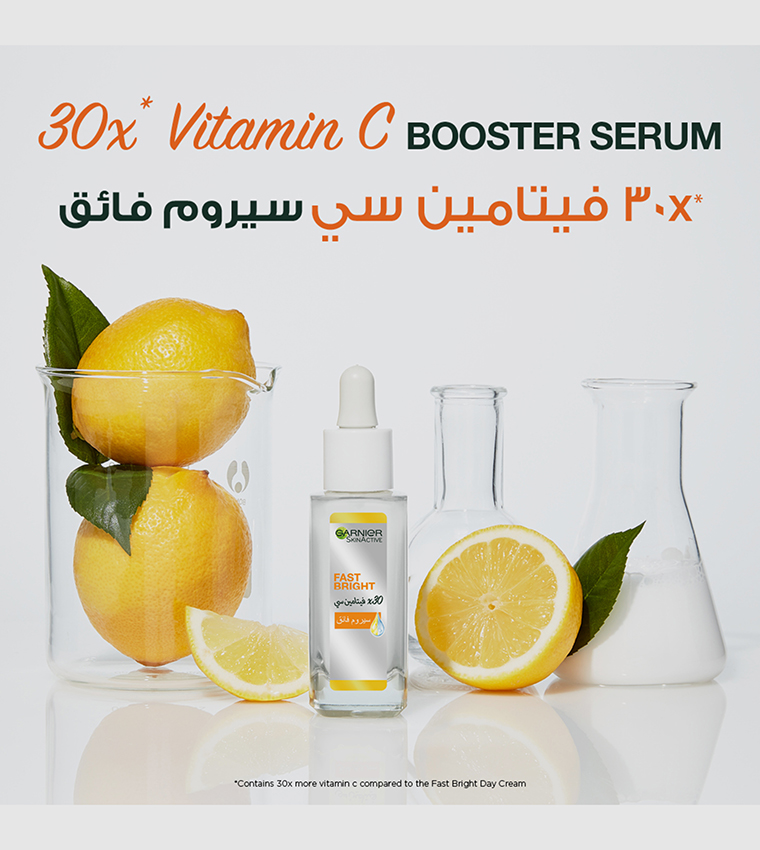 Skin Active Fast Bright 30X Vitamin C Anti Dark Spot Serum 30ml