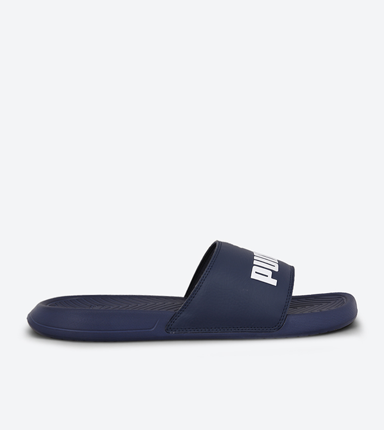 Blue puma flip outlet flops