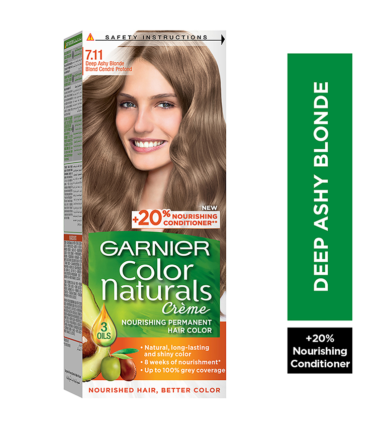 Buy Garnier Naturals  Deep Ashy Blonde, Permanent Hair Color |  6thStreet UAE