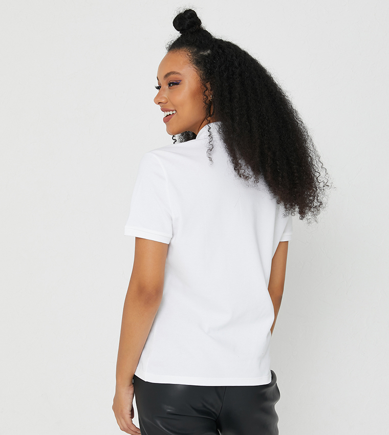 Solid Short Sleeves Polo T-Shirt