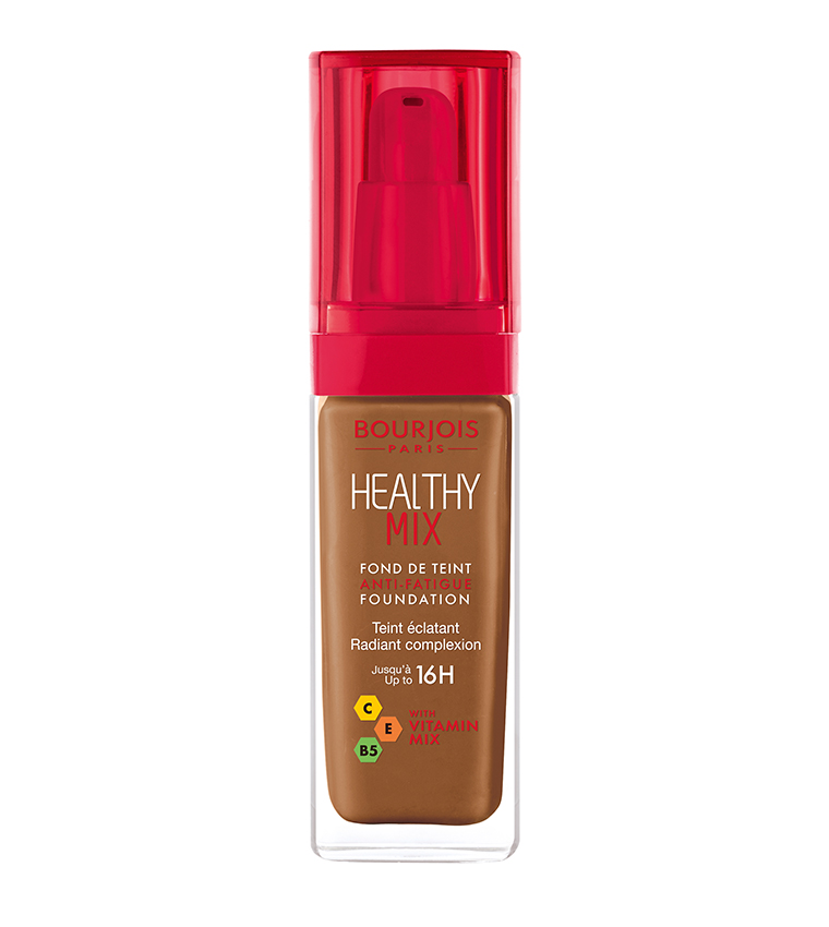 Healthy Mix Anti-fatigue Foundation, 63 Cocoa, 30 Ml-1.0 Fl Oz