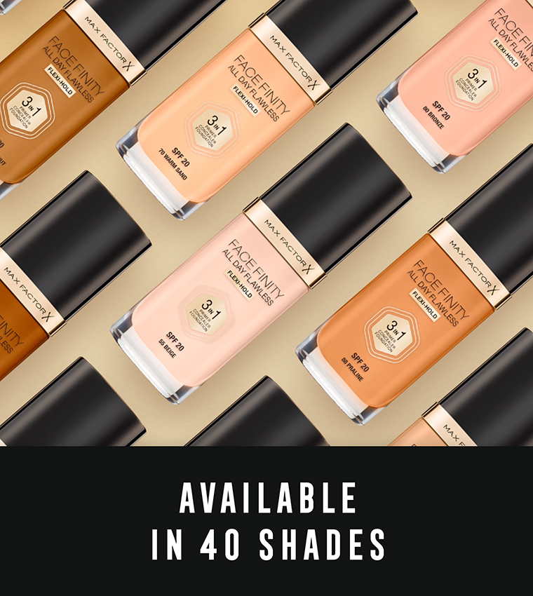 Facefinity All Day Flawless, Liquid Foundation, 3 In 1, 098 Warm Hazelnut, 30 ml
