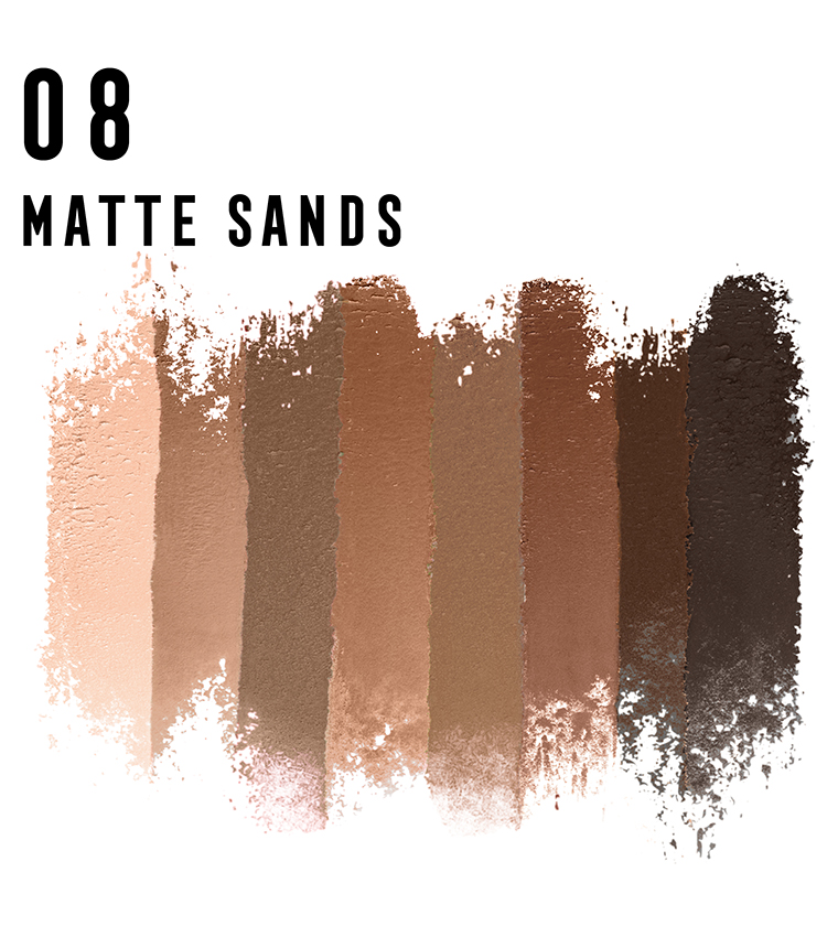 Max Factor Masterpiece Nude Eyeshadow Palette, 08 Matte Sands, 6.5 g