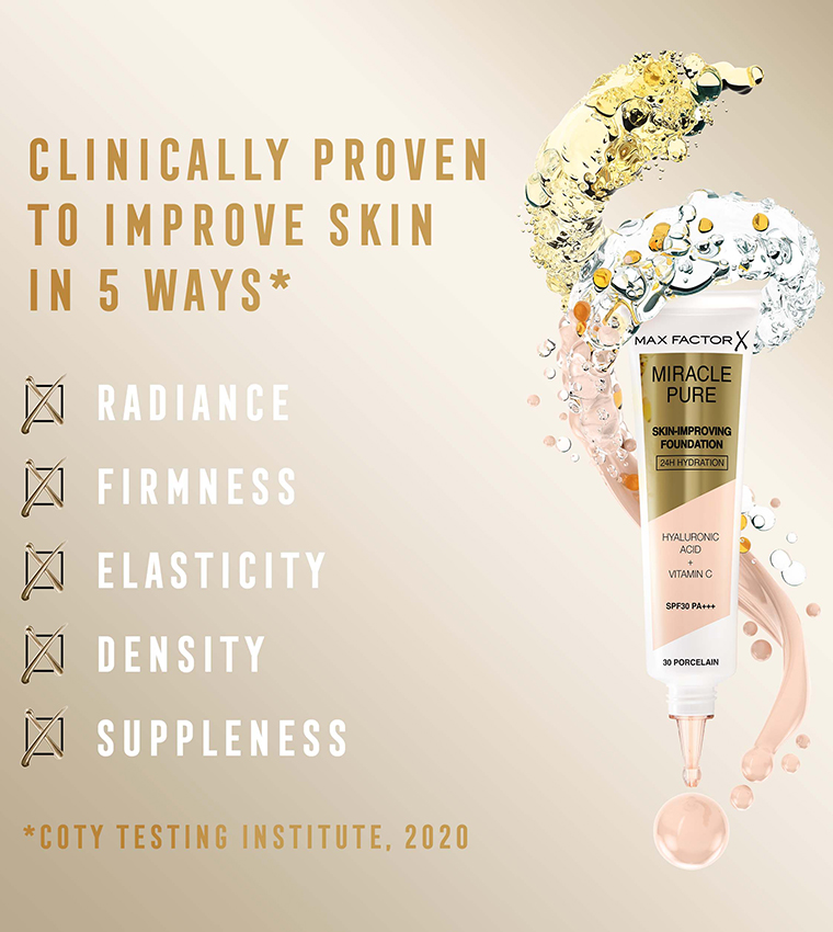 Miracle Liquid Foundation-80-Bronze, 30ml