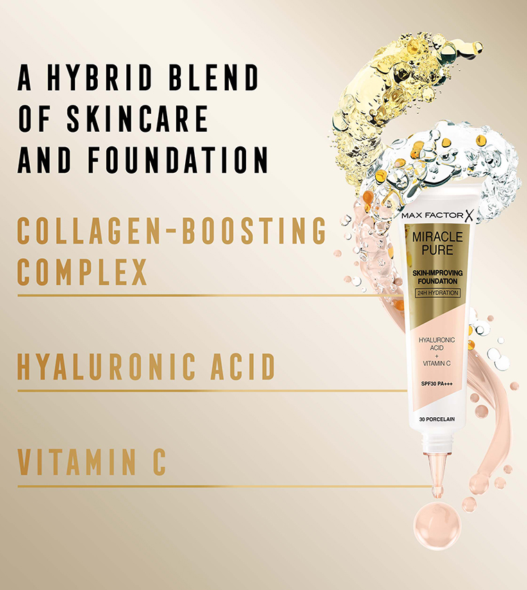 Miracle Liquid Foundation-80-Bronze, 30ml