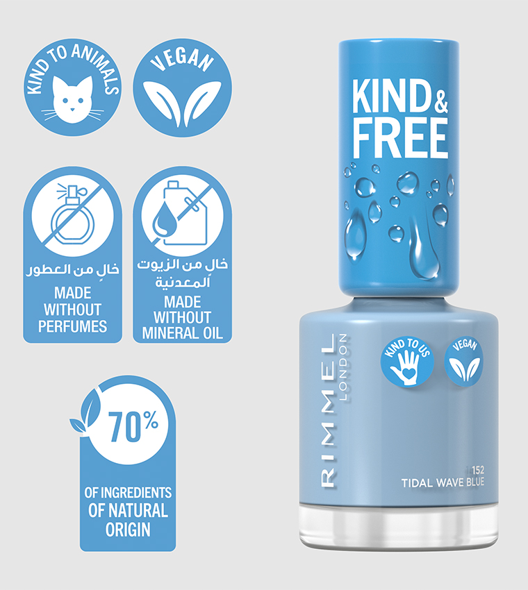 Kind & Free Clean Nail Polish 8 ml