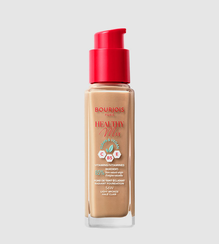 Healthy Mix Clean Foundation - 56W - Light Bronze, 30ml 