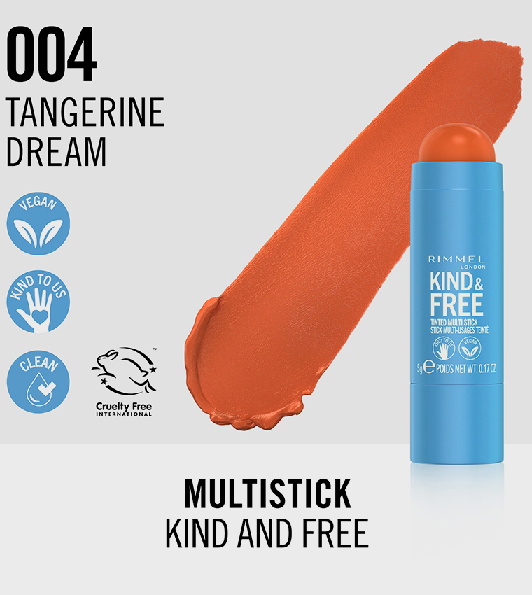 Kind & Free Multi-Stick - 004 - Tangerine Dream, 5g