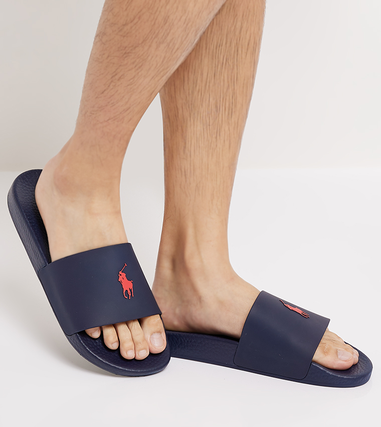 Textured Open Toe Slides