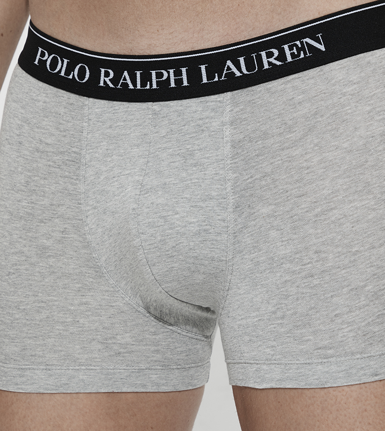 Pack of 3 Logo Waistband Trunks