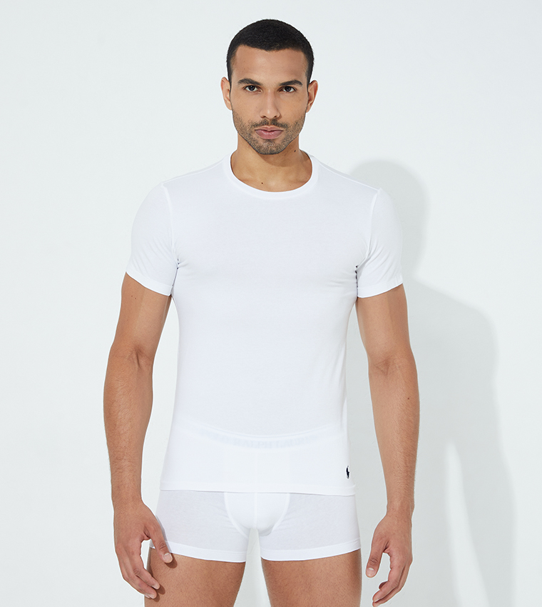 Pack of 2 Short Sleeves Undershirts 