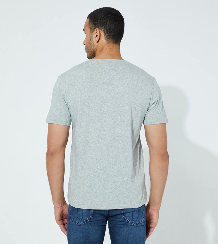 Logo Detail Crew Neck T-Shirt