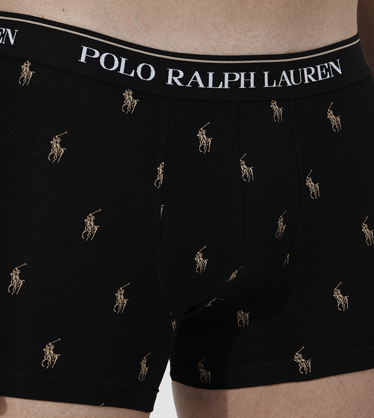 Pack of 3 Logo Waistband Trunks