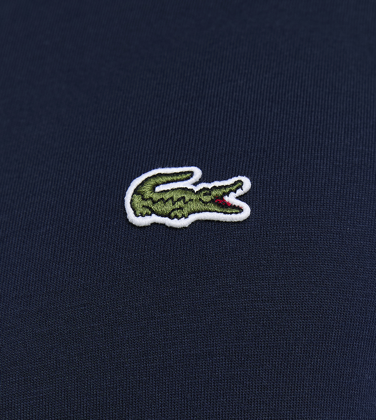 Logo Detail V-Neck T-Shirt