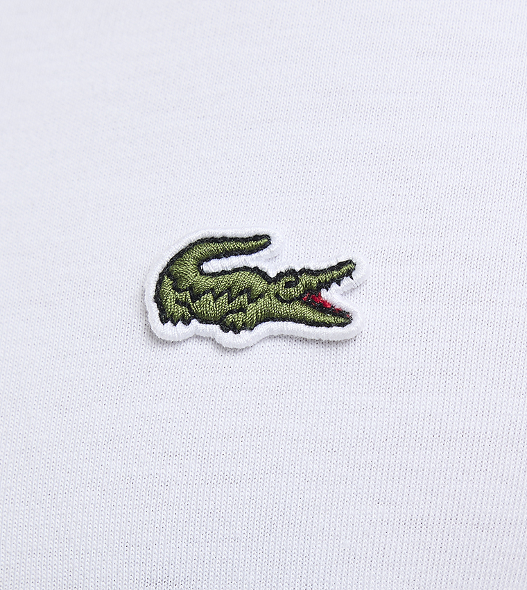 Logo Detail V-Neck T-Shirt