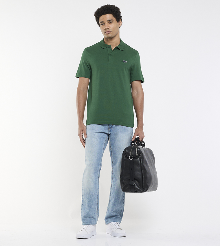 Logo Detail Regular Fit Polo T-Shirt