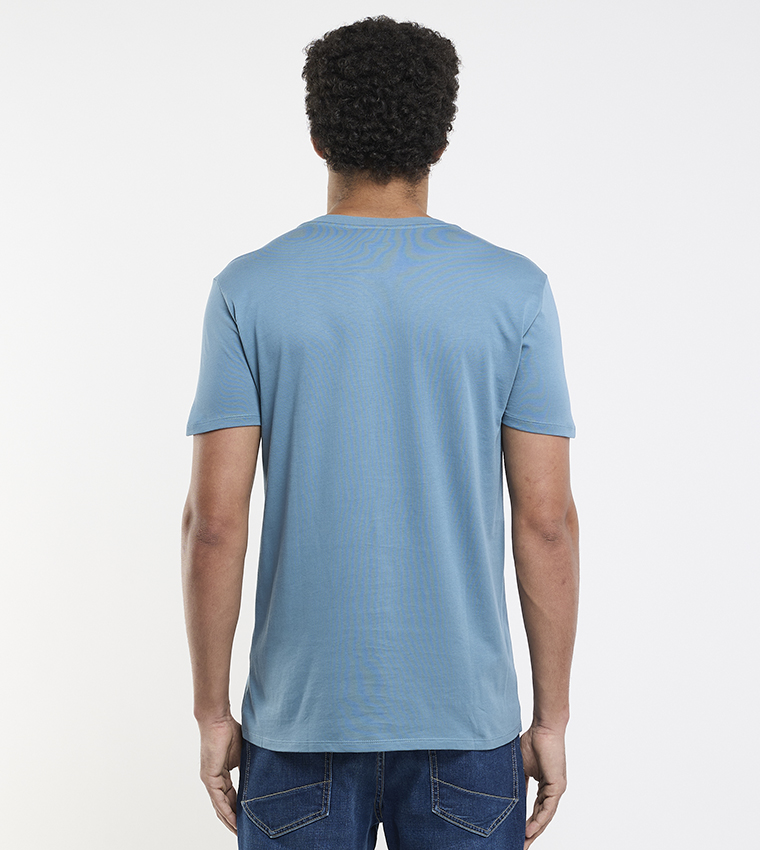 Lightweight Pima Cotton V-Neck T-Shirt