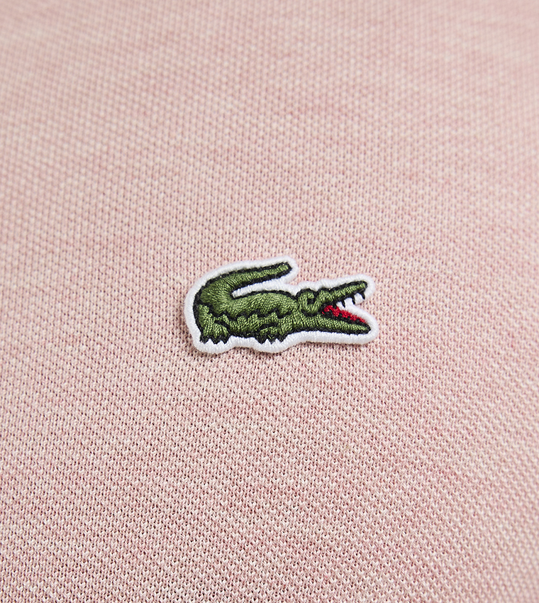 Logo Detail Petit Piqué Cotton Polo T-Shirt