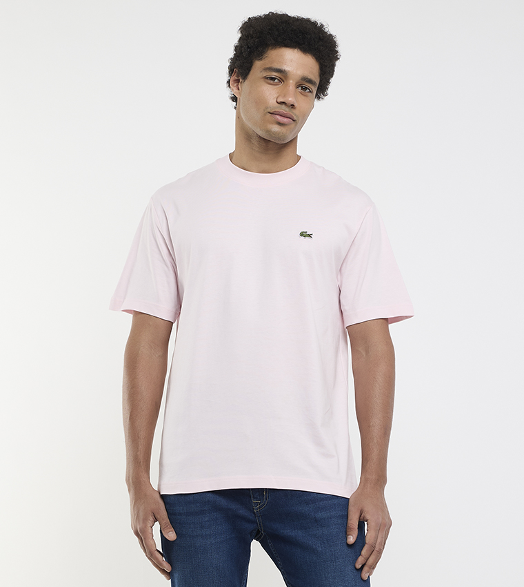 Logo Detail Crew Neck T-Shirt