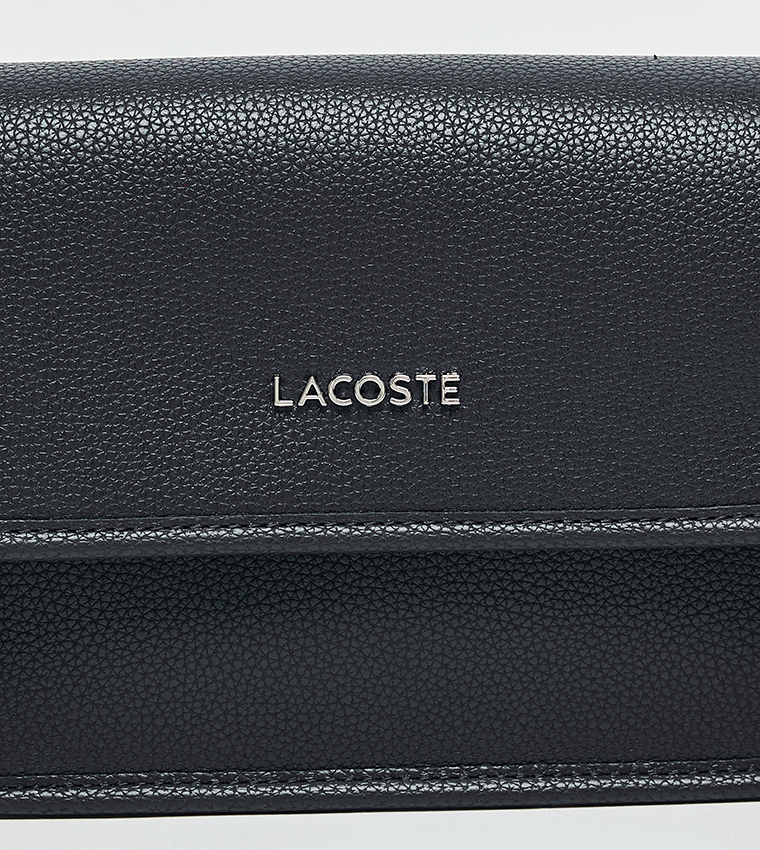 Textured Flap Shoulder Bag