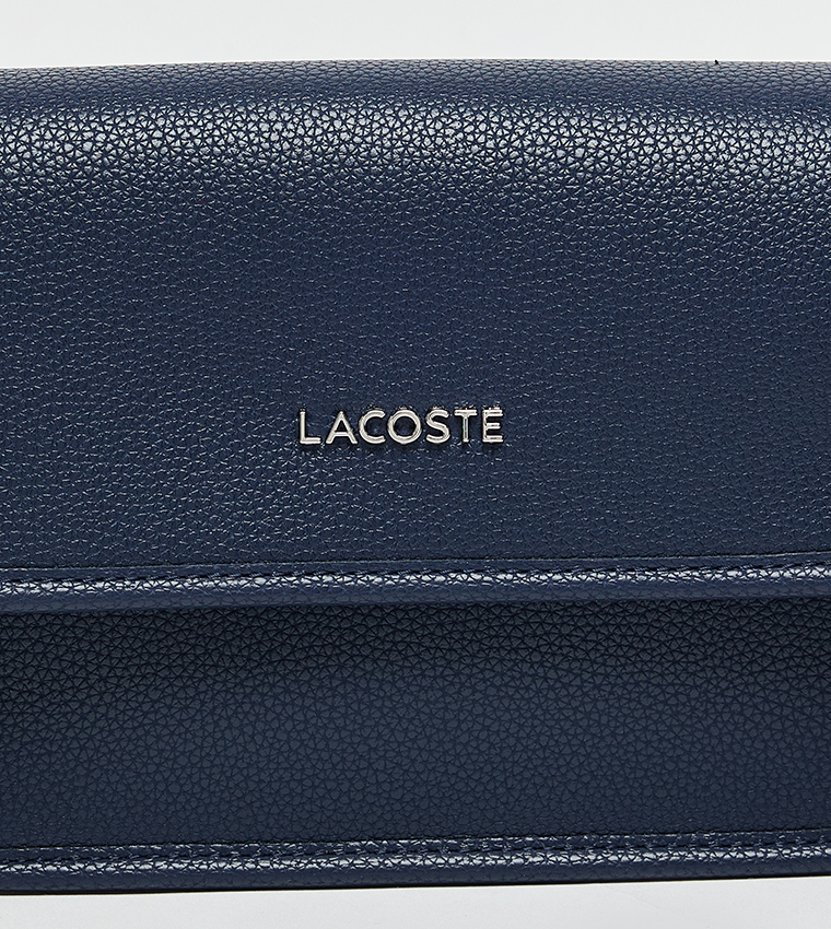 Textured Flap Shoulder Bag