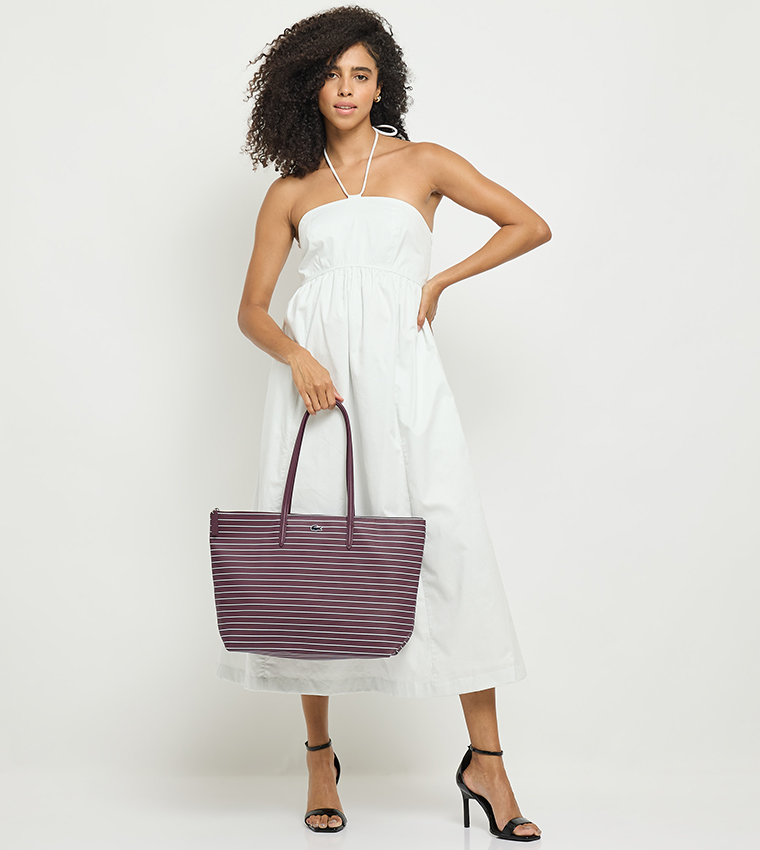 Striped Tote Bag