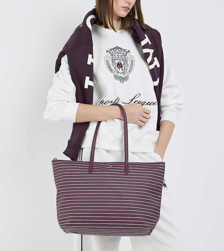 Striped Tote Bag