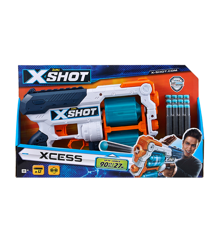 Zuru X-Shot-Excel-Xcess Tk-12 ( 12 Darts )