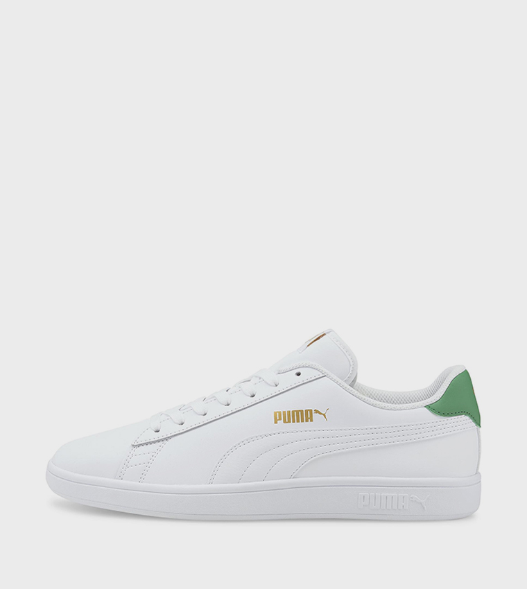 PUMA SMASH V2 Lace-Up Sneakers