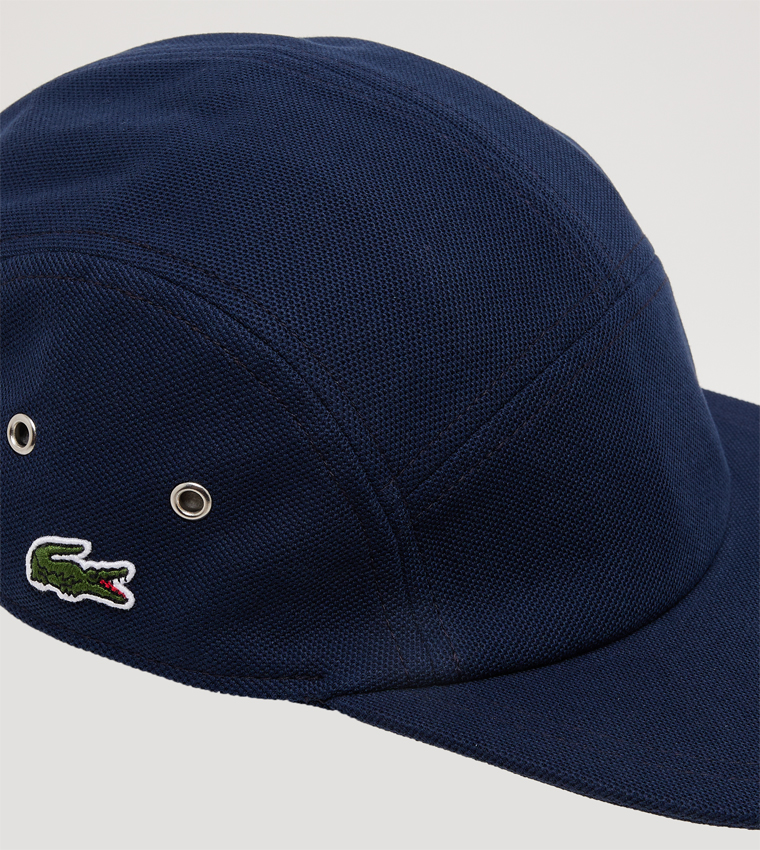 Buy Lacoste Logo Detail Panel Cap In Blue 6thStreet Bahrain