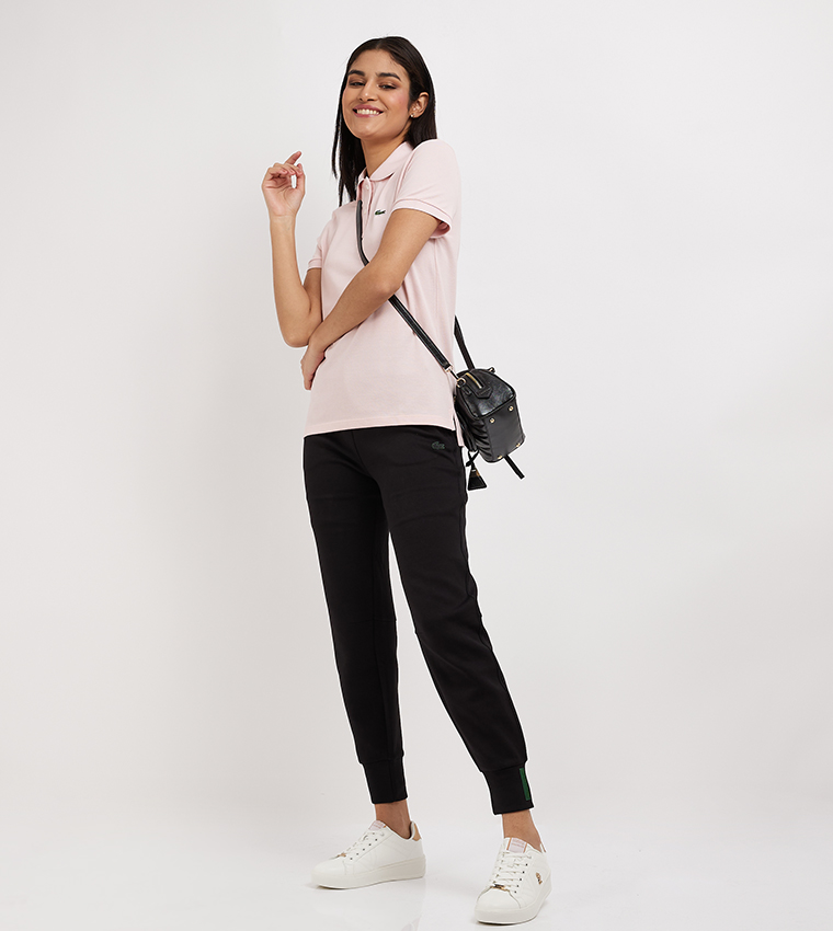 Logo Detail Drawstring Waist Joggers