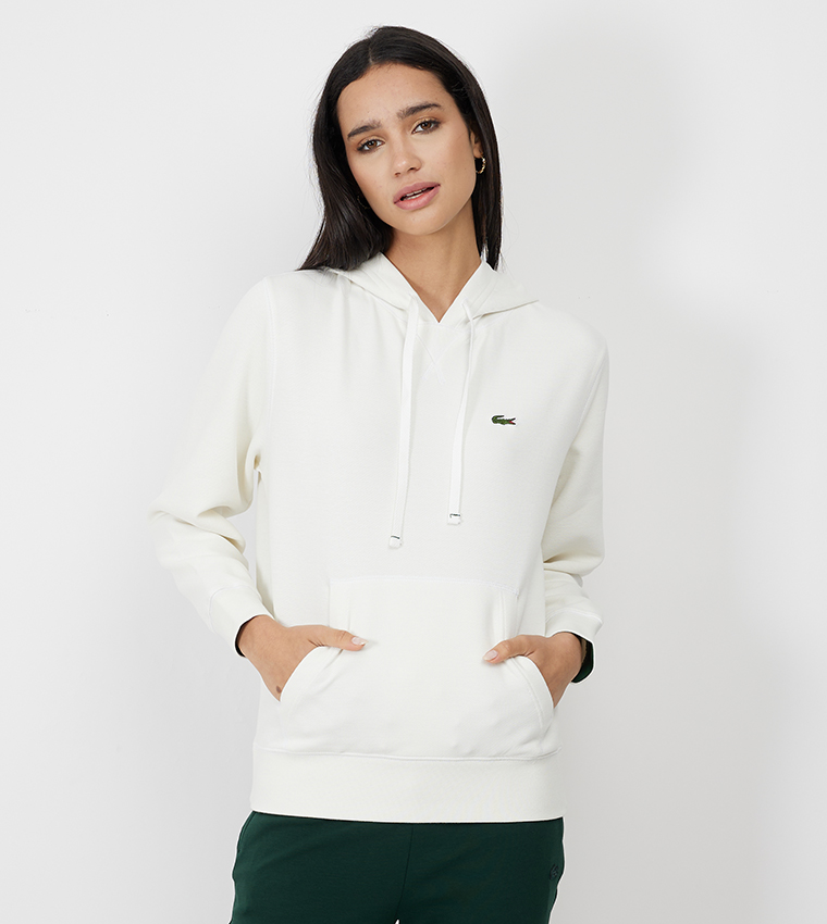 Logo Detail Long Sleeves Hoodie