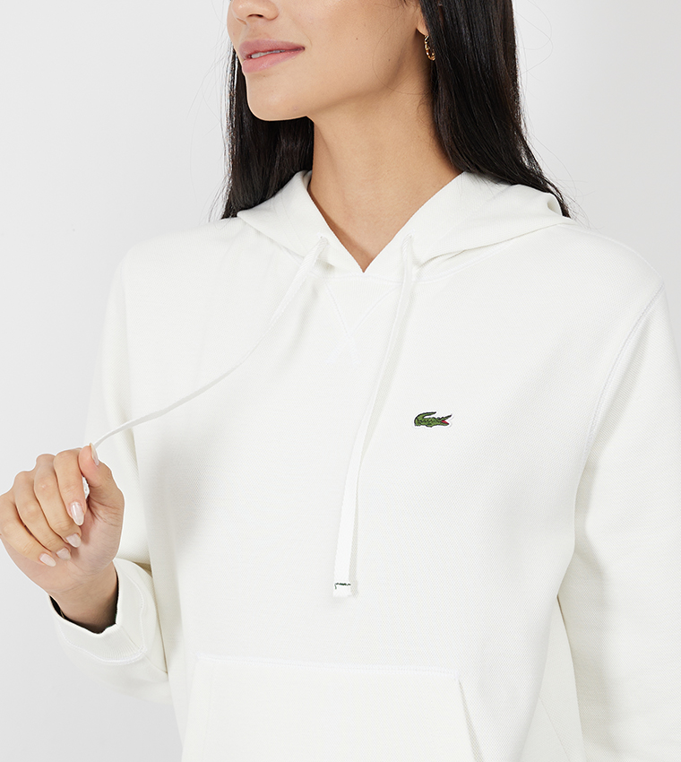 Logo Detail Long Sleeves Hoodie