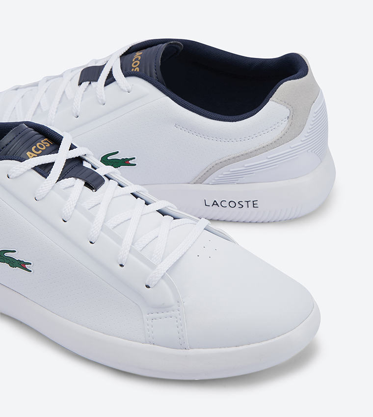 Lacoste avantor white best sale