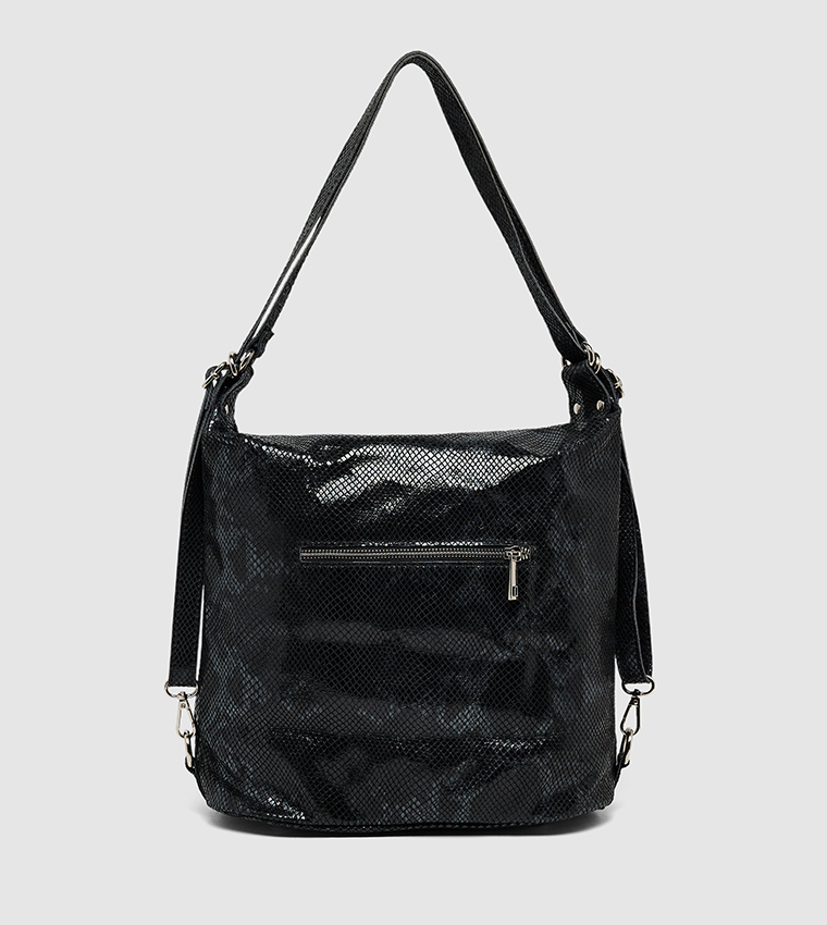 CLARA Leather Shoulder Bag