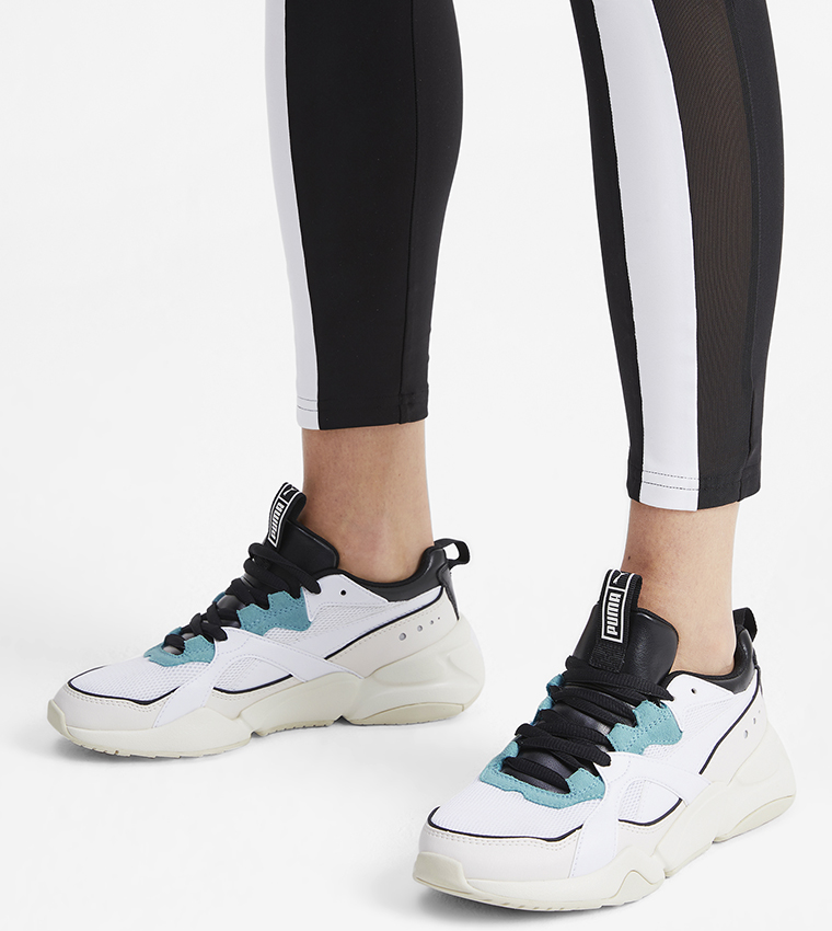 Puma nova 2 white sale