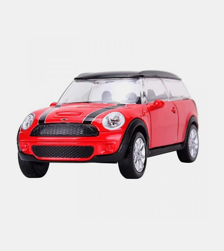 Rastar 1/43 Scale Mini Cooper Metal Die-Cast Car - Red
