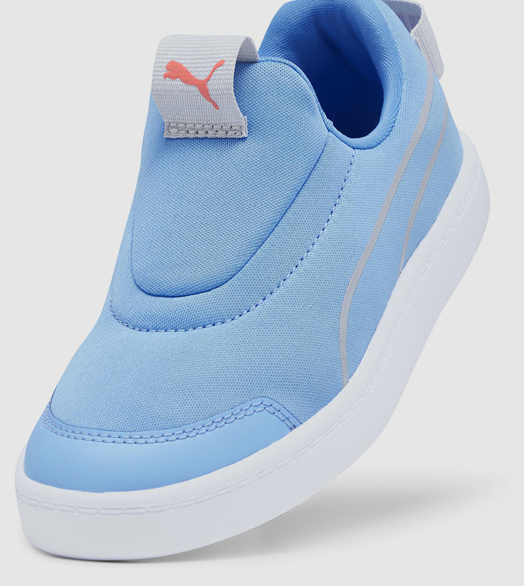 Puma slip ons sales blue