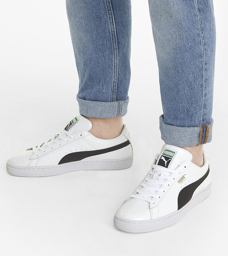 Puma basket sales classic denim