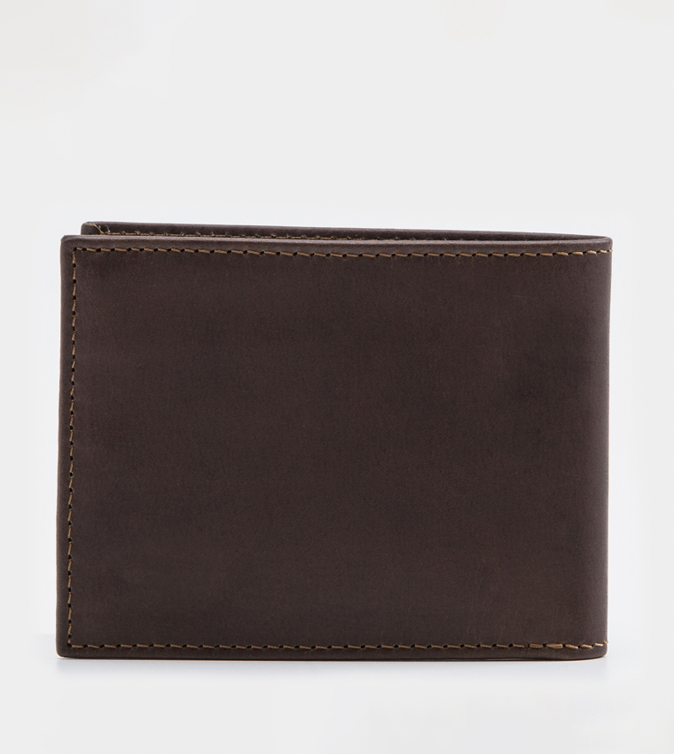 محفظة بطيتين وشعار