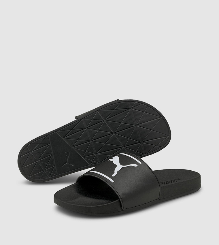 Puma leadcat store slides black