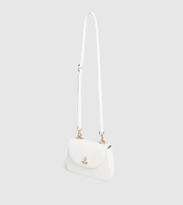 Logo Detail Top Handle Bag