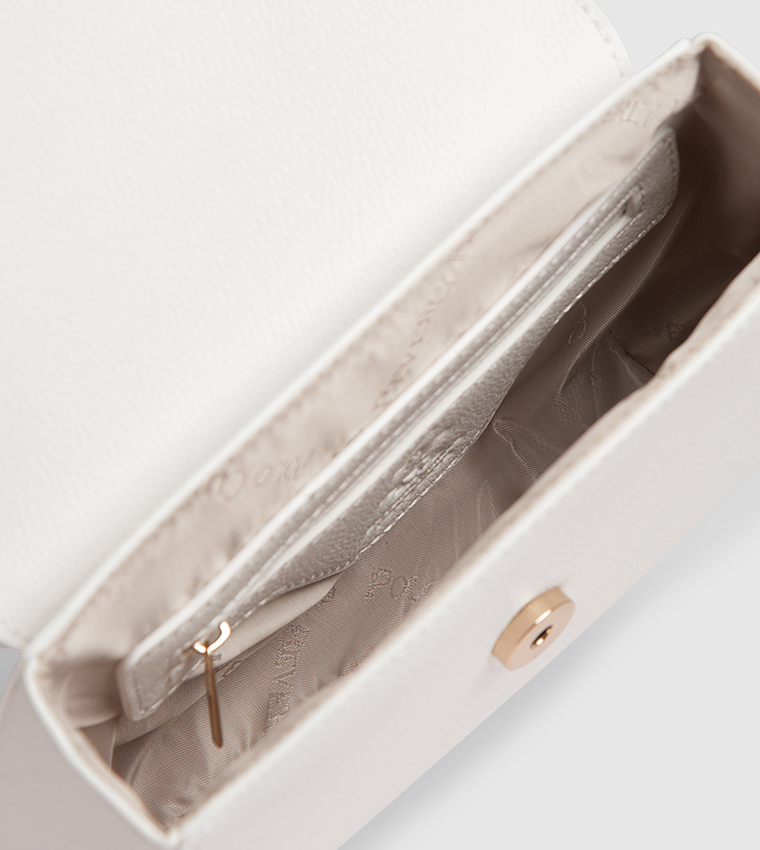 Logo Detail Top Handle Bag