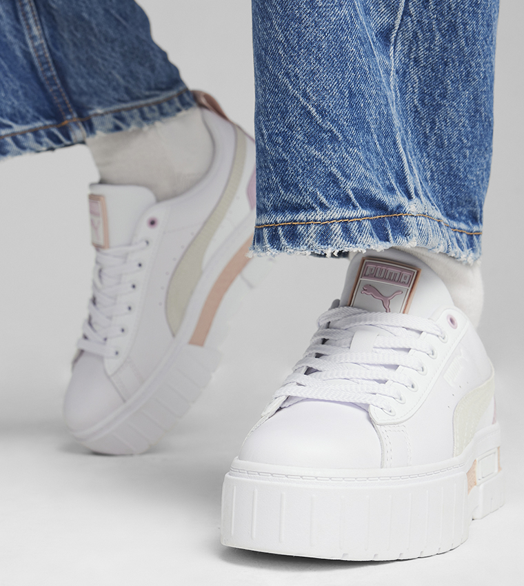 MAYZE Platform Lace-Up Sneakers