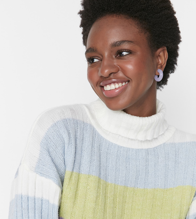Pearl Mock Neck Sweater Tank (2 Color Ways)