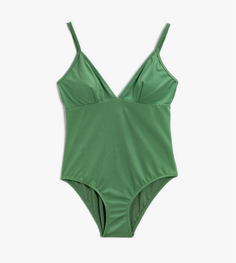 Rubber Detailed Viva Swimsuit